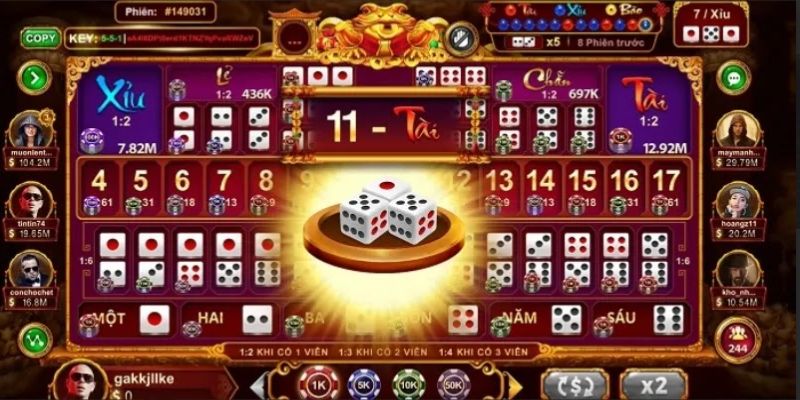 Tài Xỉu – Cơ hội nhận thưởng khủng lên đến 180 lần