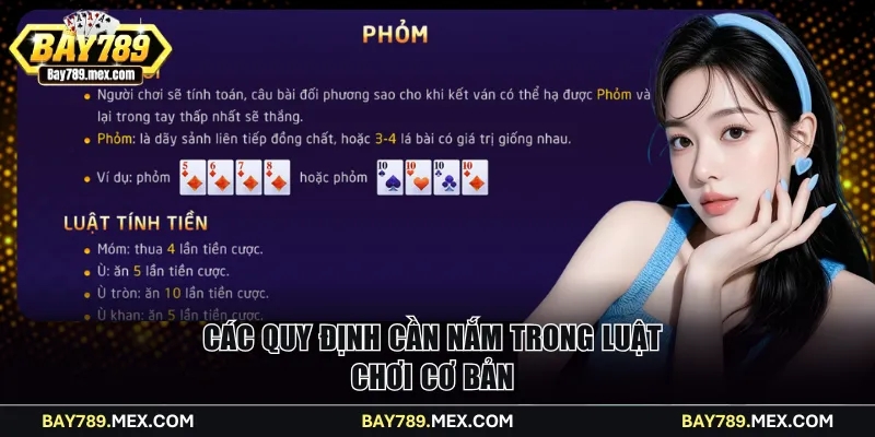 Các quy định cần nắm trong luật chơi cơ bản